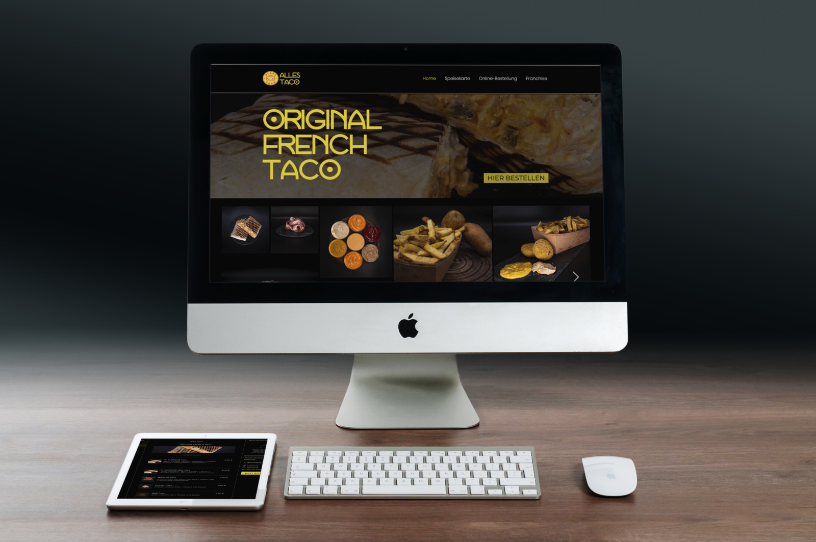 Referenz Alles Taco Website
